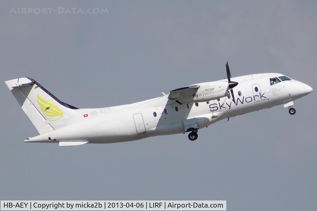 HB-AEY, 1997 Dornier 328-130 C/N 3100, Take off