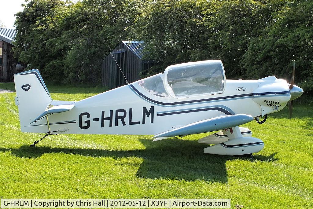 G-HRLM, 1989 Brugger MB-2 Colibri C/N PFA 043-10118, at Yeatsall Farm, Abbots Bromley