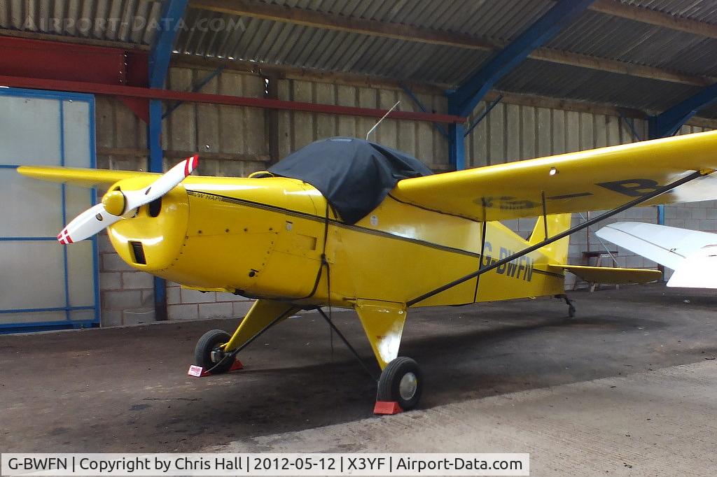 G-BWFN, 1995 Hapi Cygnet SF-2A C/N PFA 182-11335, at Yeatsall Farm, Abbots Bromley