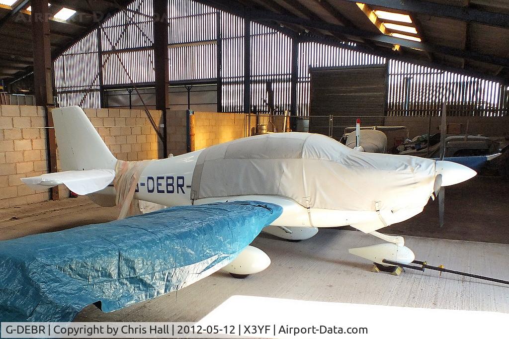 G-DEBR, 2005 Europa Tri Gear C/N PFA 247-12922, at Yeatsall Farm, Abbots Bromley