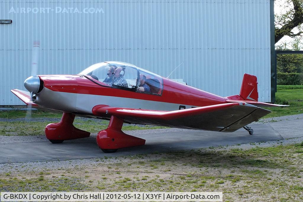 G-BKDX, 1960 SAN Jodel DR-1050 Ambassadeur C/N 55, at Yeatsall Farm, Abbots Bromley