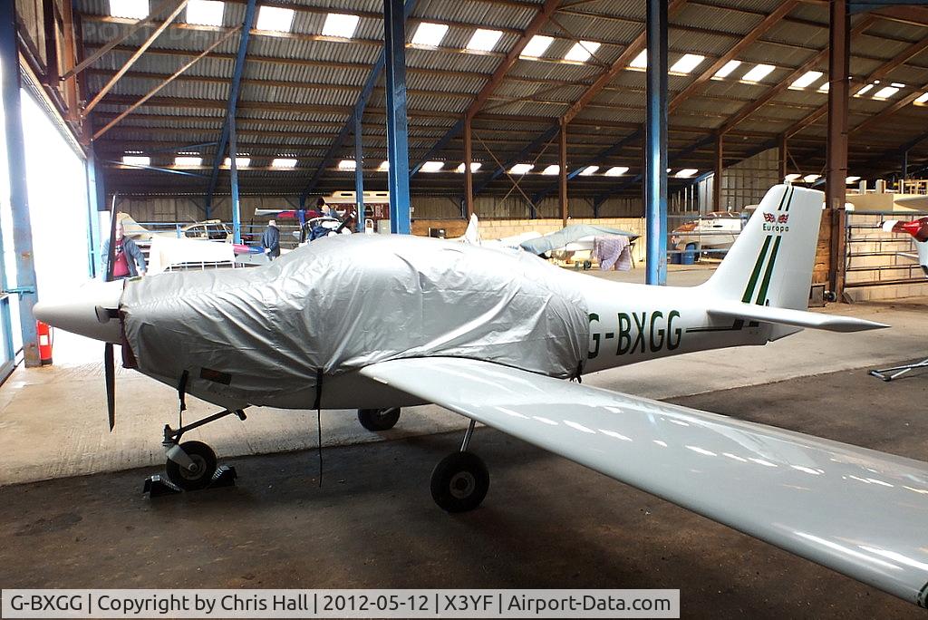 G-BXGG, 1998 Europa Tri-Gear C/N PFA 247-12803, at Yeatsall Farm, Abbots Bromley