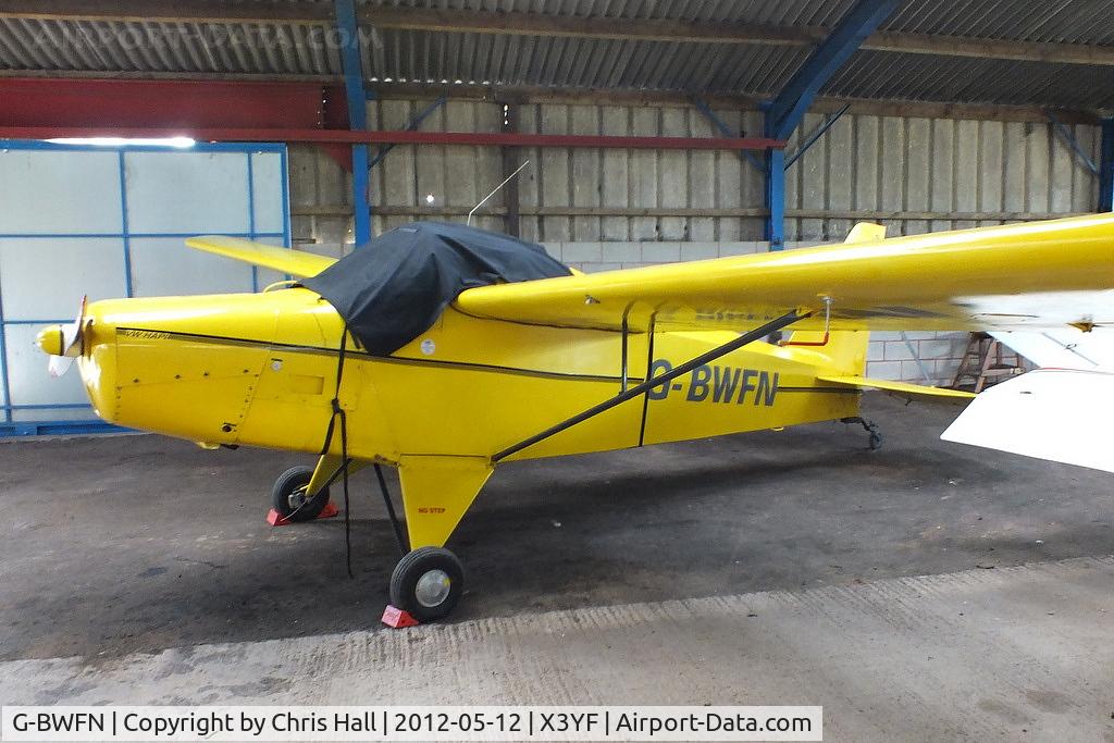 G-BWFN, 1995 Hapi Cygnet SF-2A C/N PFA 182-11335, at Yeatsall Farm, Abbots Bromley