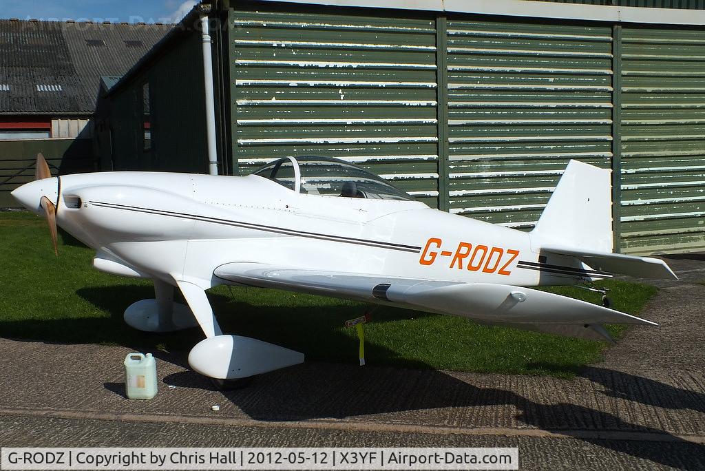 G-RODZ, 2004 Vans RV-3 C/N 10622, at Yeatsall Farm, Abbots Bromley