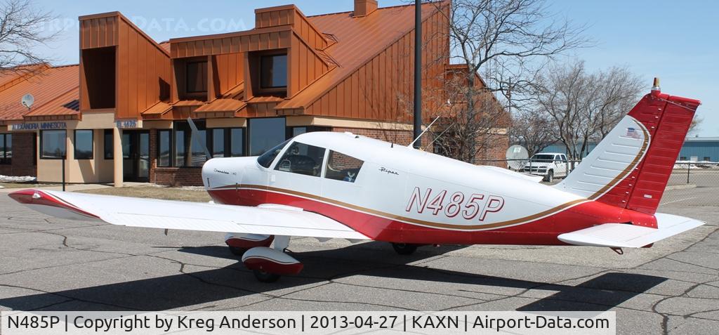 N485P, 1965 Piper PA-28-140 C/N 28-21078, Piper PA-28-140 Cherokee on the ramp.