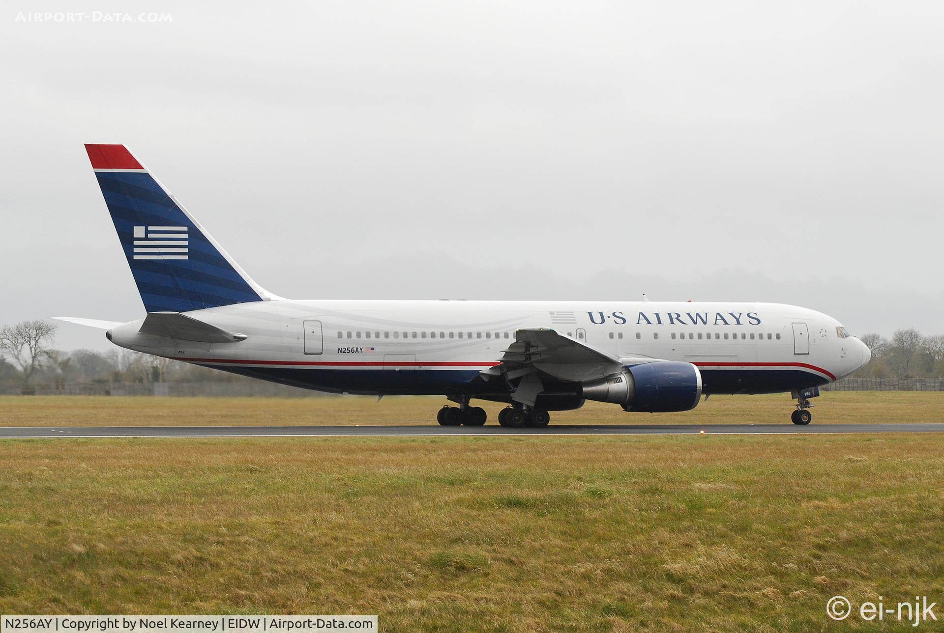 N256AY, 1993 Boeing 767-2B7 C/N 26847, Departing off Rwy 10 at Dublin.