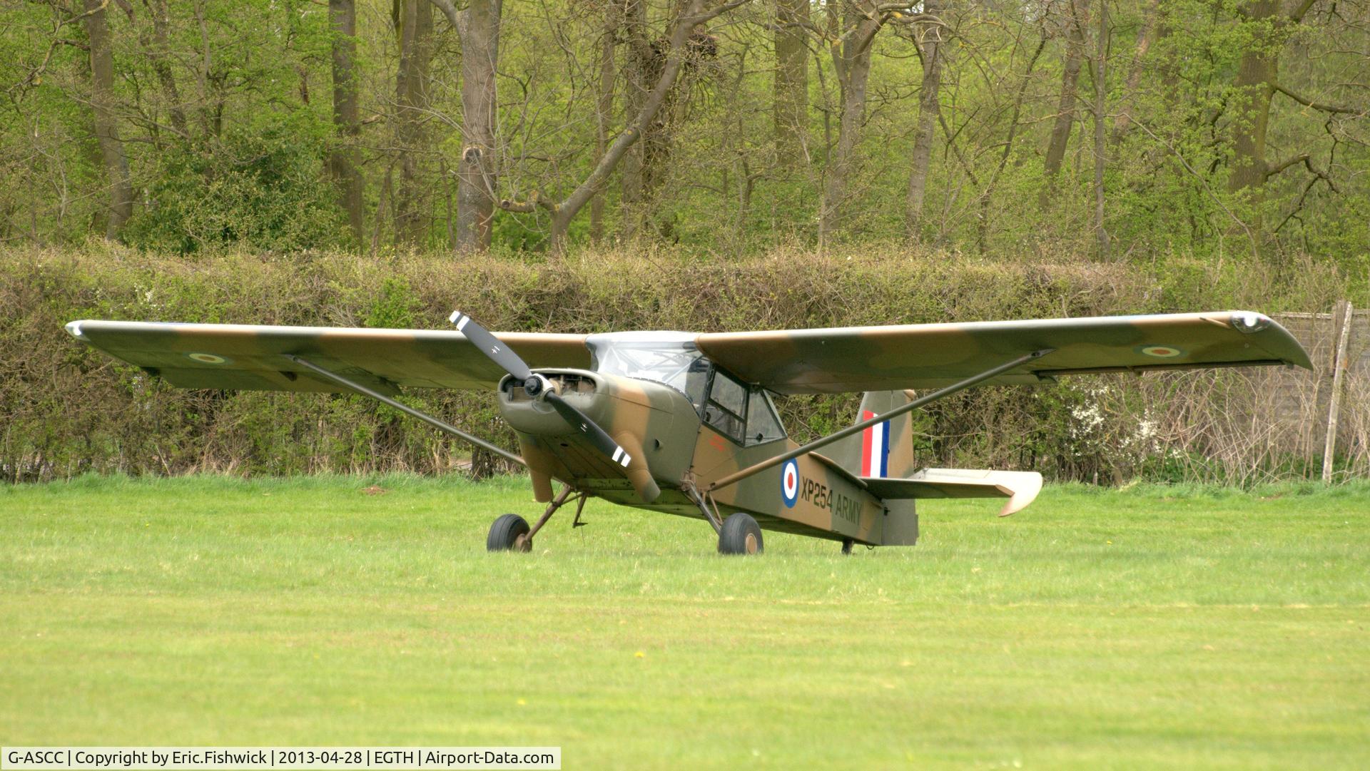 G-ASCC, 1962 Auster AOP.11 C/N B5/10/162, 3. G-ASCC at the Shuttleworth Collection April (2013) Flying Day