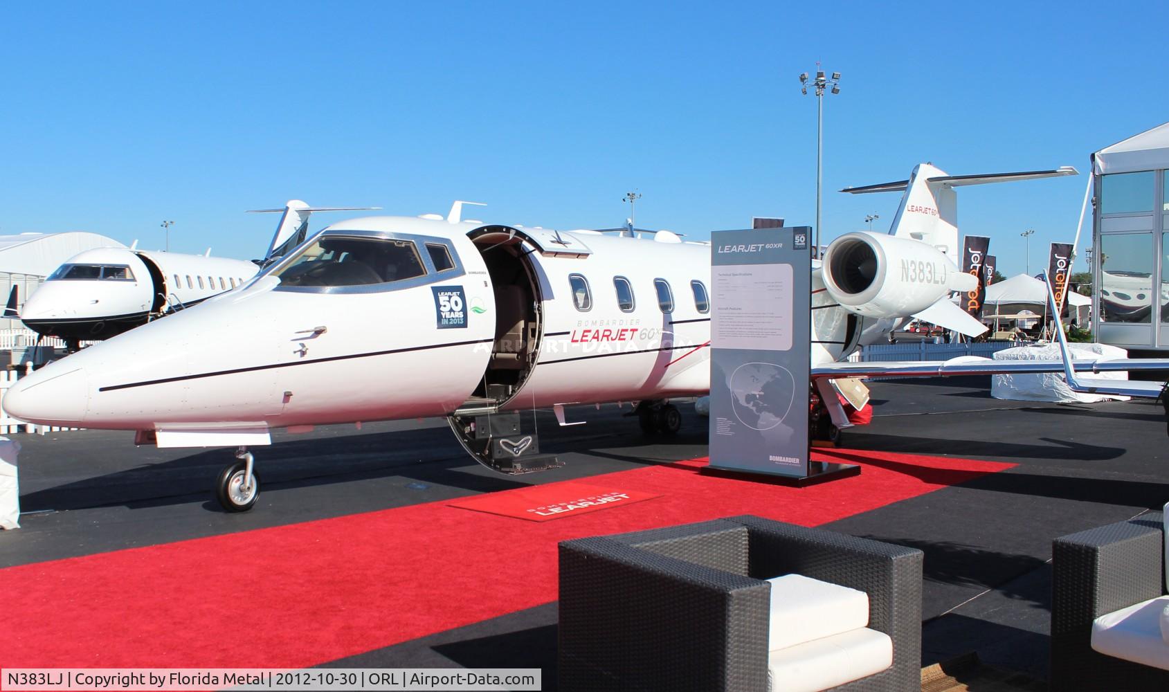 N383LJ, Learjet 60 C/N 60-383, Lear 60 at NBAA