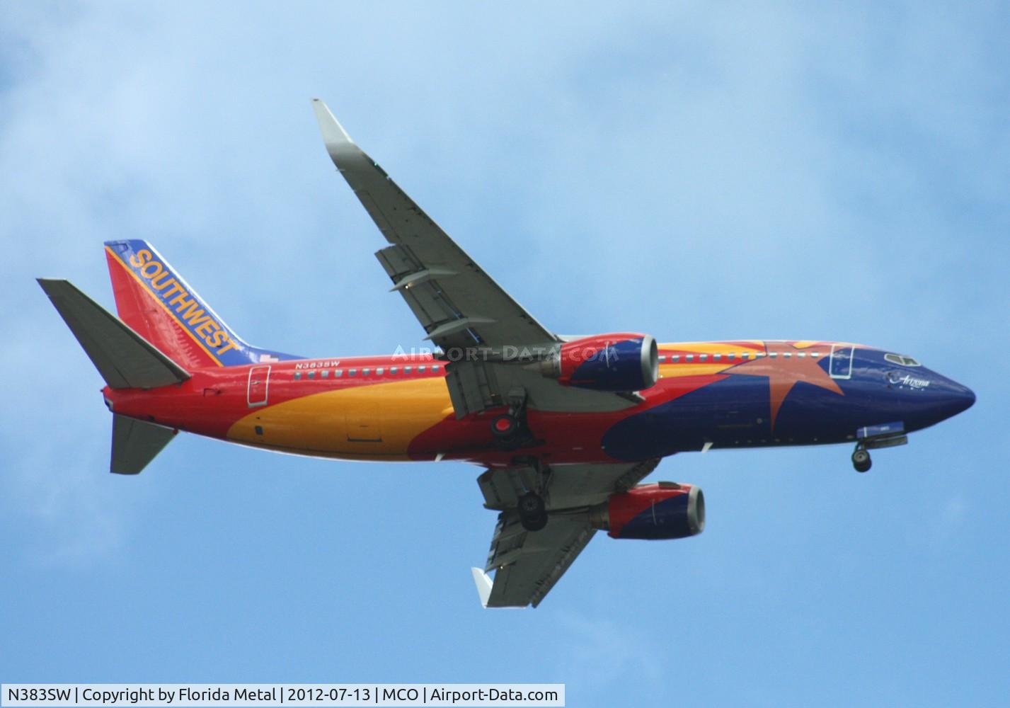 N383SW, 1994 Boeing 737-3H4 C/N 26589, Southwest Arizona 737-300