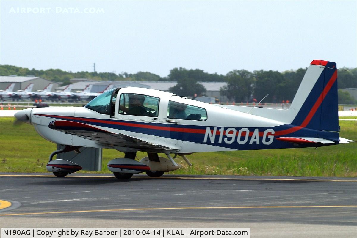 N190AG, 1990 American General AG-5B Tiger C/N 10000, American General AG-5B Tiger [10000]  Lakeland-Linder~N 14/04/2010