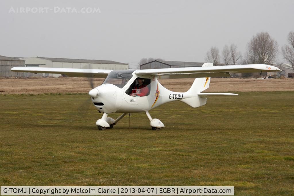 G-TOMJ, 2003 Flight Design CT2K C/N 7975, Flight Design CT2K at The Real Aeroplane Club's Spring Fly-In, Breighton Airfield, April 2013.
