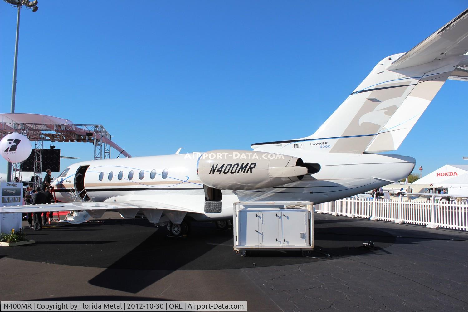 N400MR, 2008 Hawker Beechcraft 4000 C/N RC-12, Hawker 4000 at NBAA