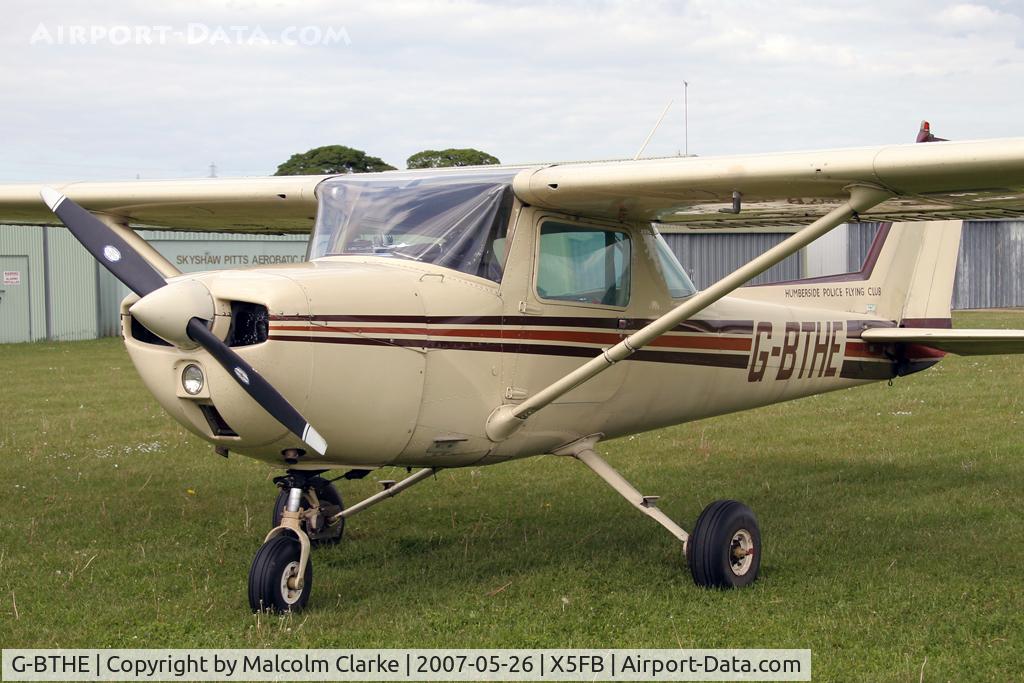 G-BTHE, 1974 Cessna 150L C/N 150-75340, Cessna 150L, Fishburn Airfield, May 2007.