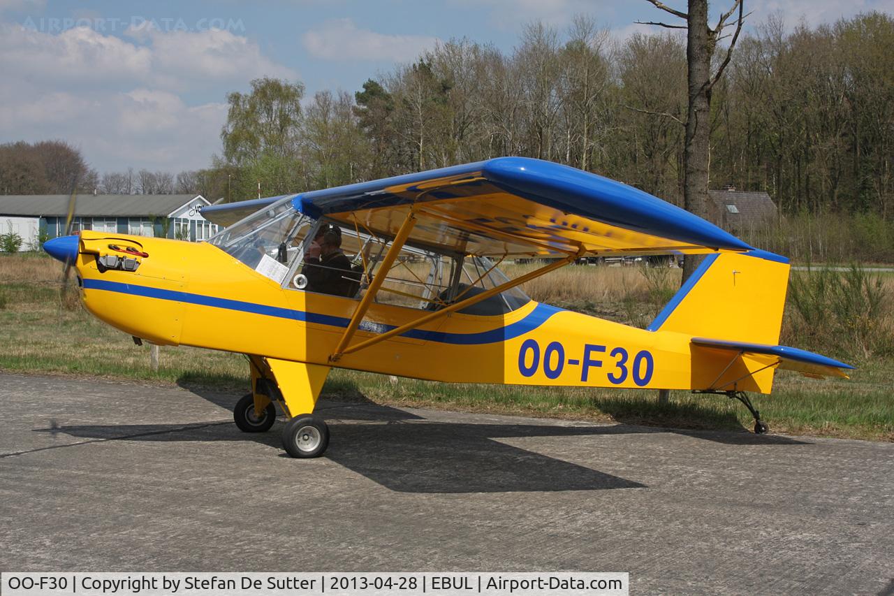 OO-F30, 2000 Ultracraft Calypso 2A C/N 005, Parked at Vliegclub Ursel.