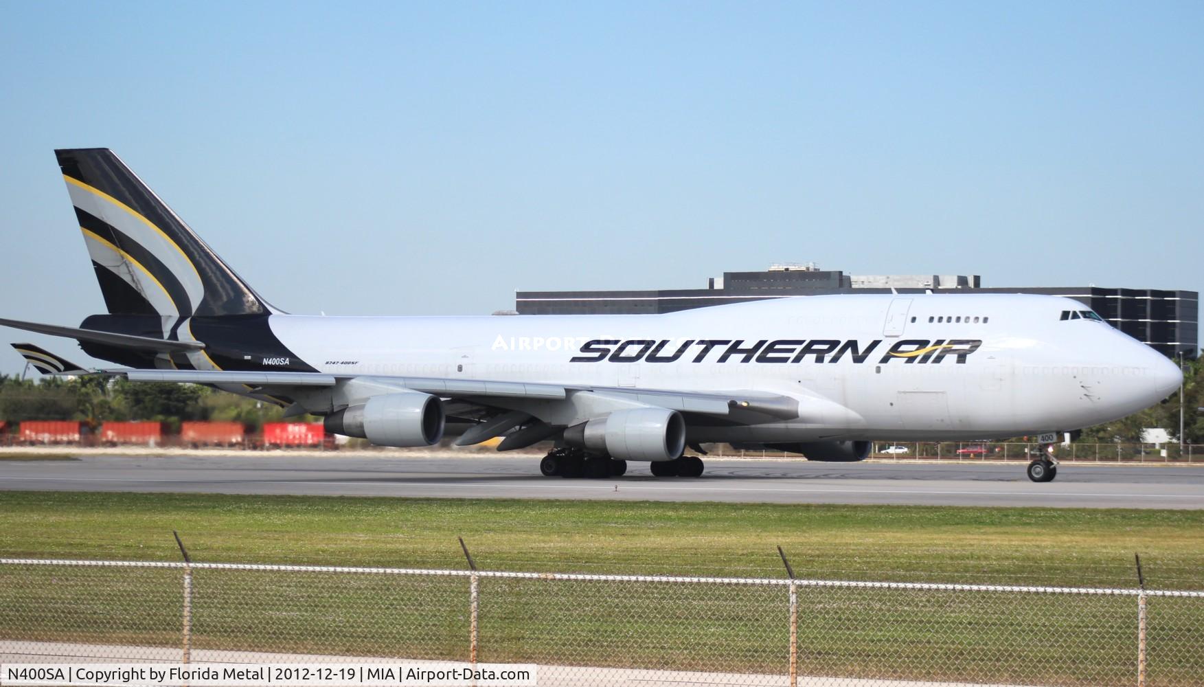 N400SA, 1993 Boeing 747-400 C/N 27068, Southern Air 747-400