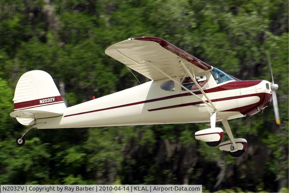 N2032V, 1947 Cessna 120 C/N 14245, Cessna 120 [14245] Lakeland-Linder~N 14/04/2010