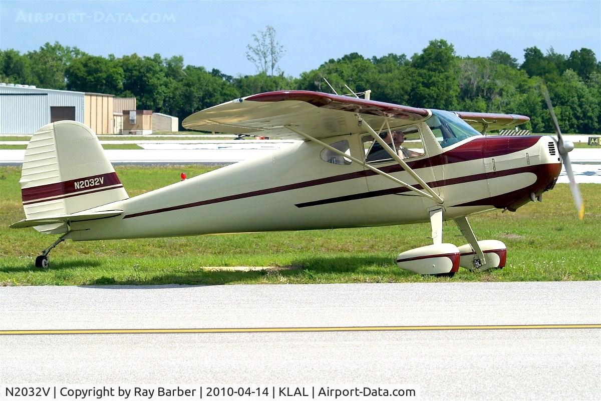 N2032V, 1947 Cessna 120 C/N 14245, N2032V   Cessna 120 [14245] Lakeland-Linder~N 14/04/2010