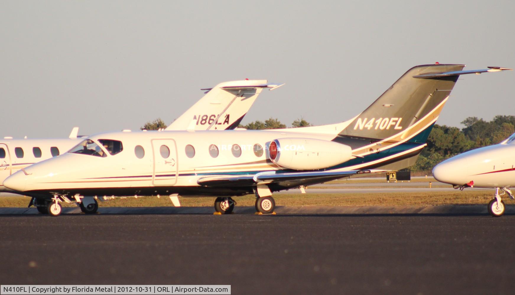 N410FL, 1996 Raytheon Aircraft Company 400A C/N RK-123, Beechjet 400 at NBAA