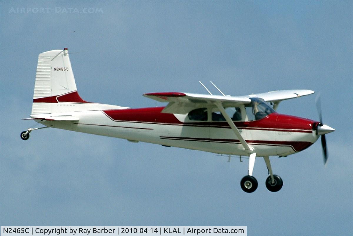N2465C, 1954 Cessna 180 C/N 30765, Cessna 180 [30765] Lakeland-Linder~N 14/04/2010
