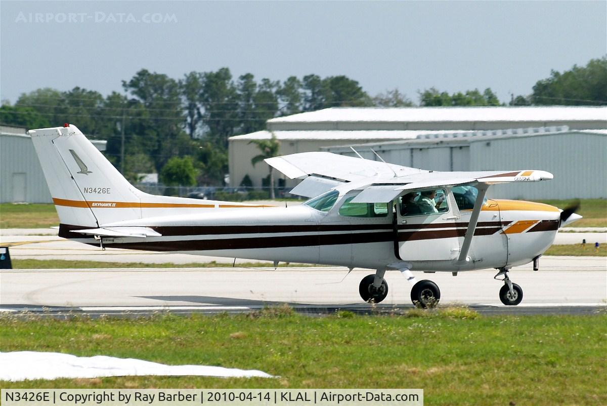 N3426E, 1978 Cessna 172N C/N 17271543, Cessna 172N Skyhawk [172-71543] Lakeland-Linder~N 14/04/2010