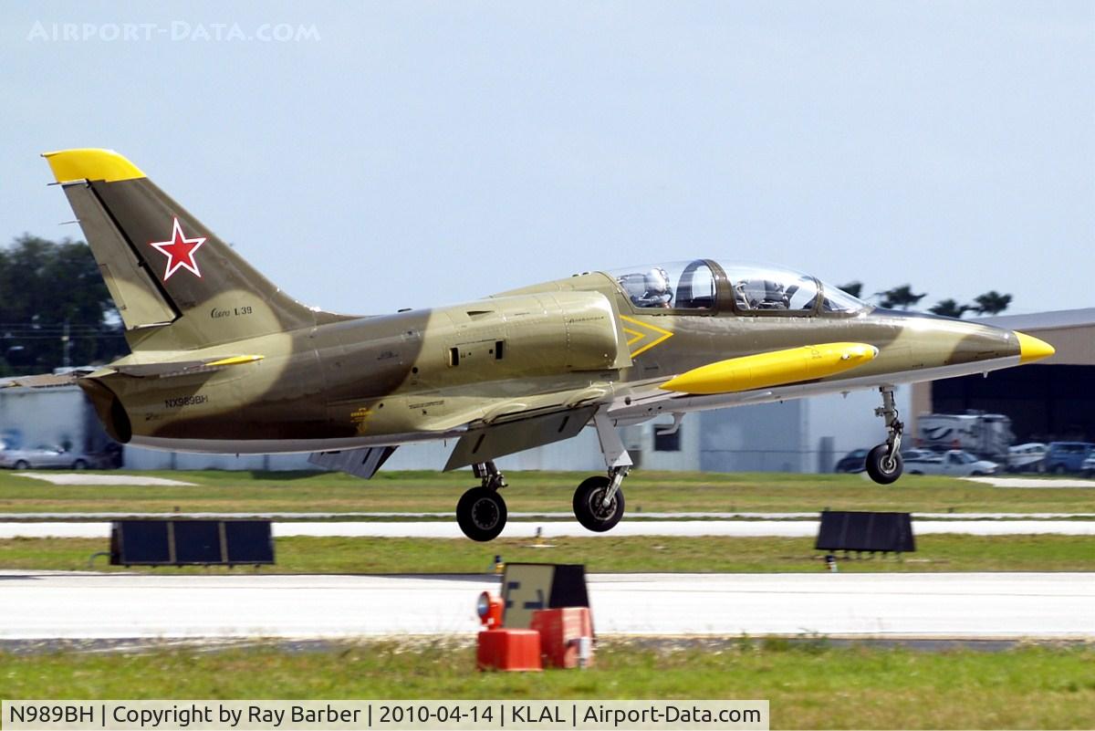 N989BH, 1989 Aero L-39C Albatros C/N 934872, Aero L-39C Albatros [934872] Lakeland-Linder~N 14/04/2010