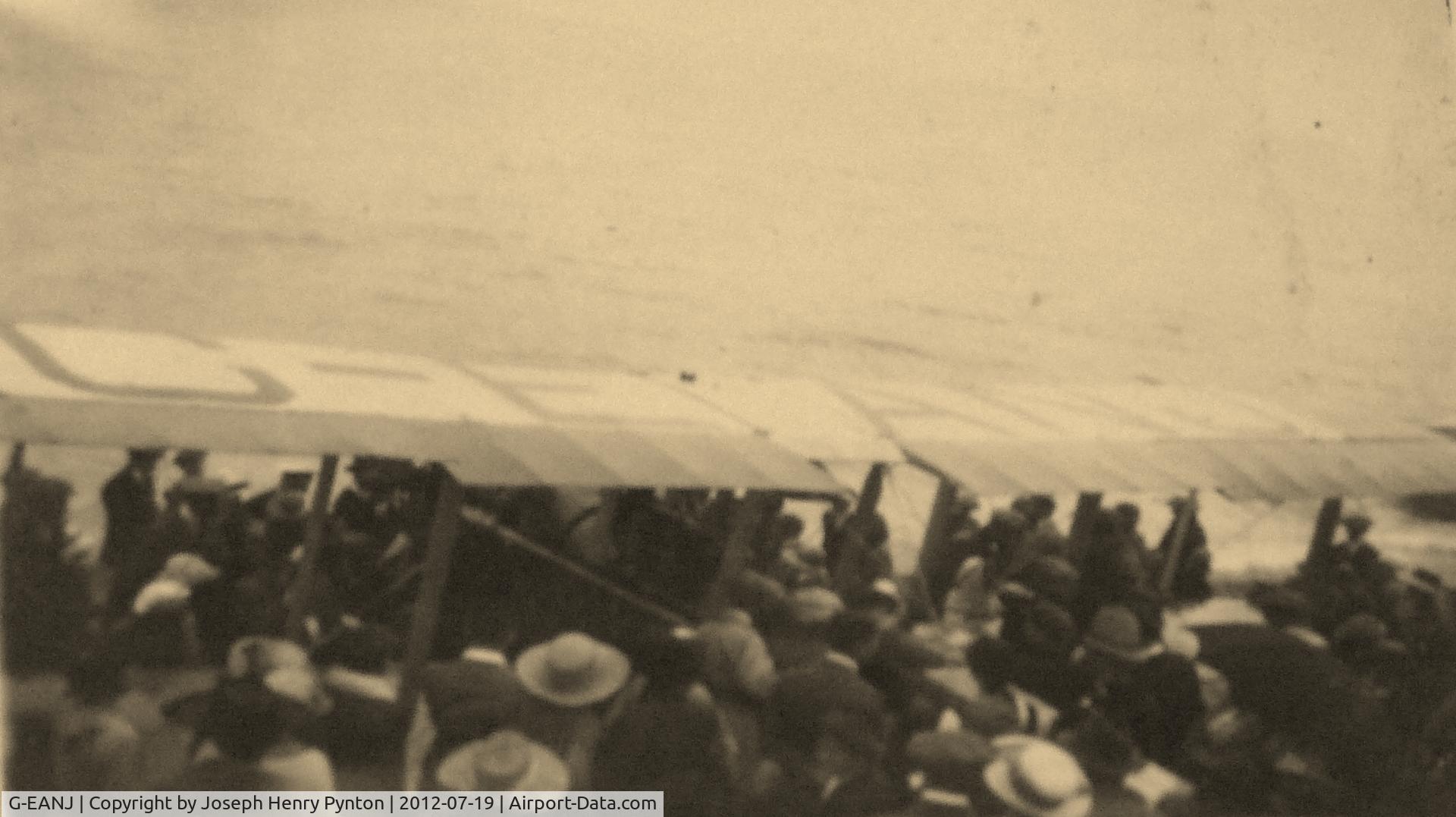 G-EANJ, Airco DH6 C/N B2861, Photo sometime in the 1920's taken on Winchelsea beach