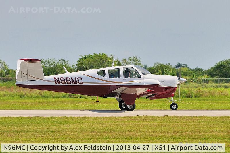 N96MC, 1960 Beech M35 Bonanza C/N D-6555, @Homestead
