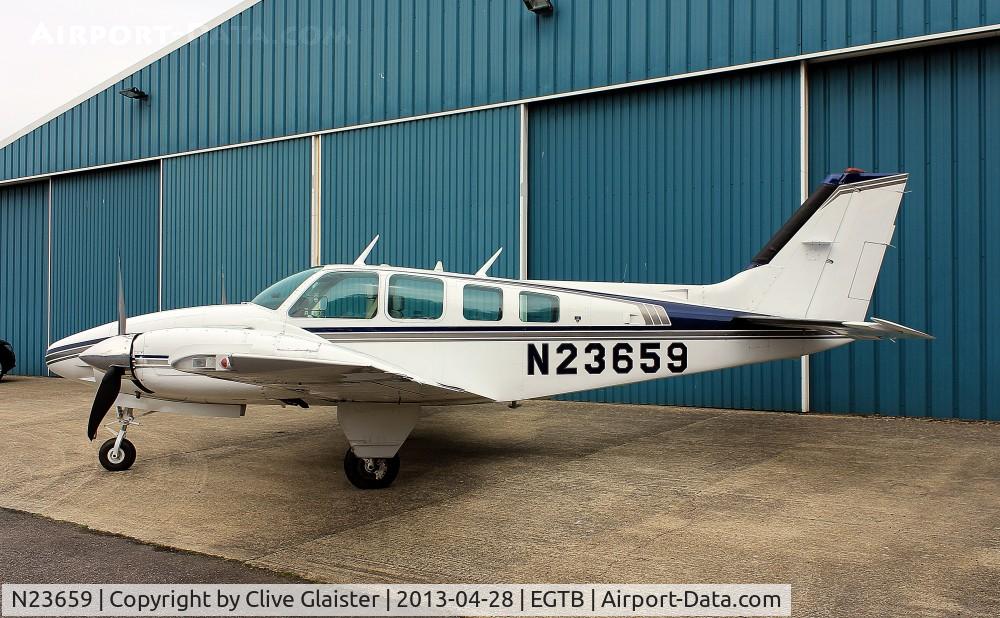 N23659, 1977 Beech 58 Baron C/N TH-893, Registered to, International Air Services Inc Trustee, Guernsey C.I.