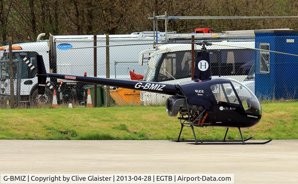 G-BMIZ, 1985 Robinson R22 Beta C/N 0505, Ex: N2270B > G-BMIZ > OO-XCE > OO-VCE > G-BMIZ - Originally owned to, Sloane Helicopters Ltd in November 1985 and currently owned to, Heli Air Ltd since August 2012