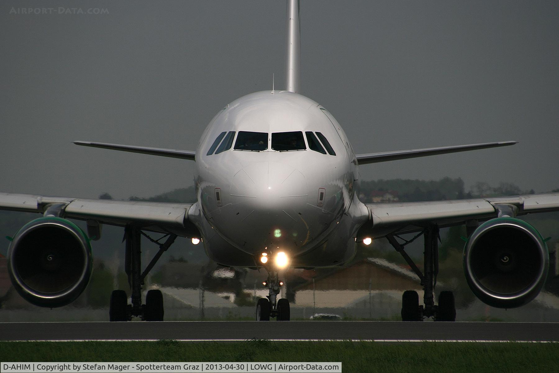 D-AHIM, 2009 Airbus A319-112 C/N 3818, Germania A319 @GRZ