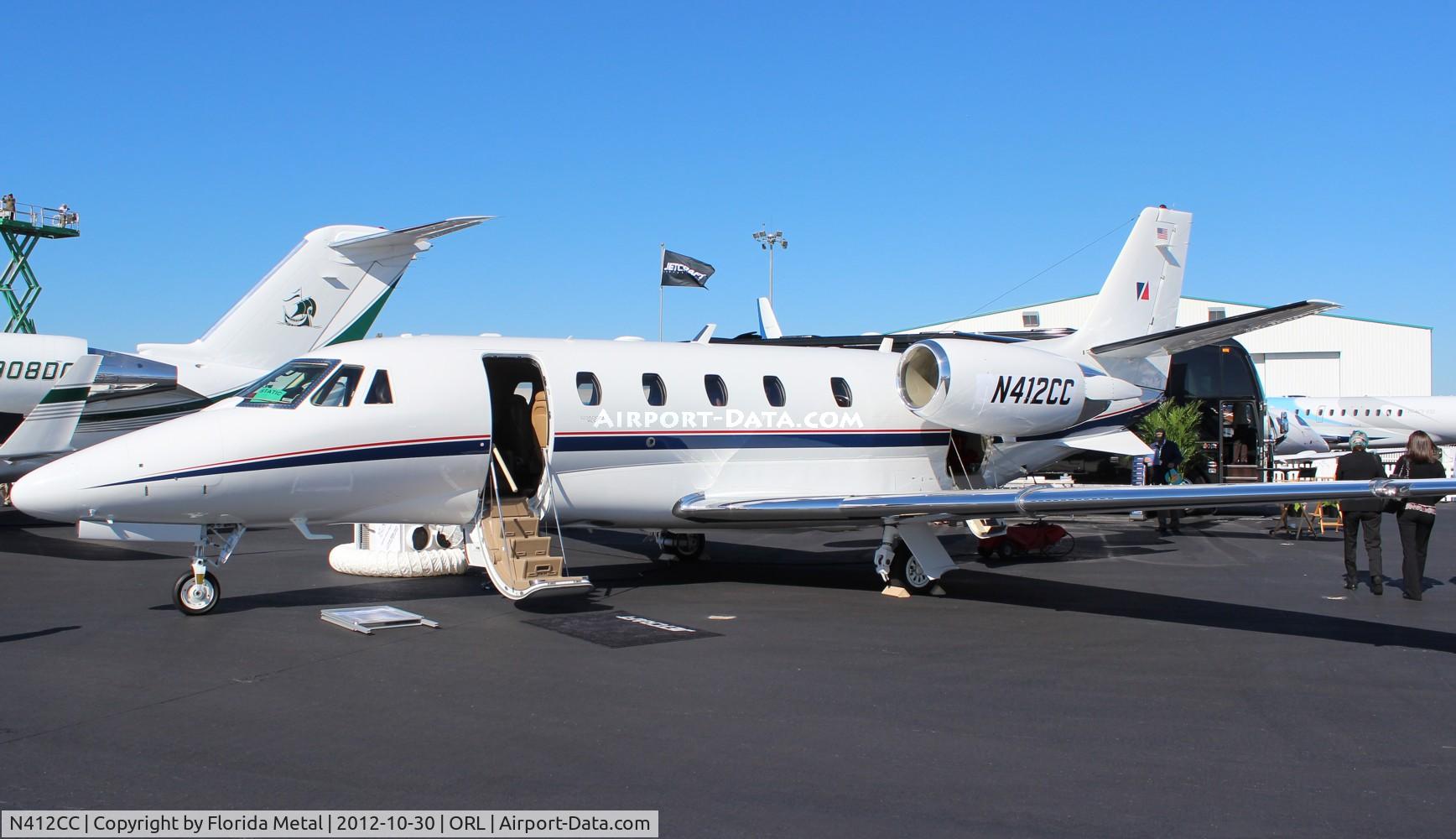 N412CC, 1981 Cessna 560XL C/N 560-6006, Citation XL at NBAA