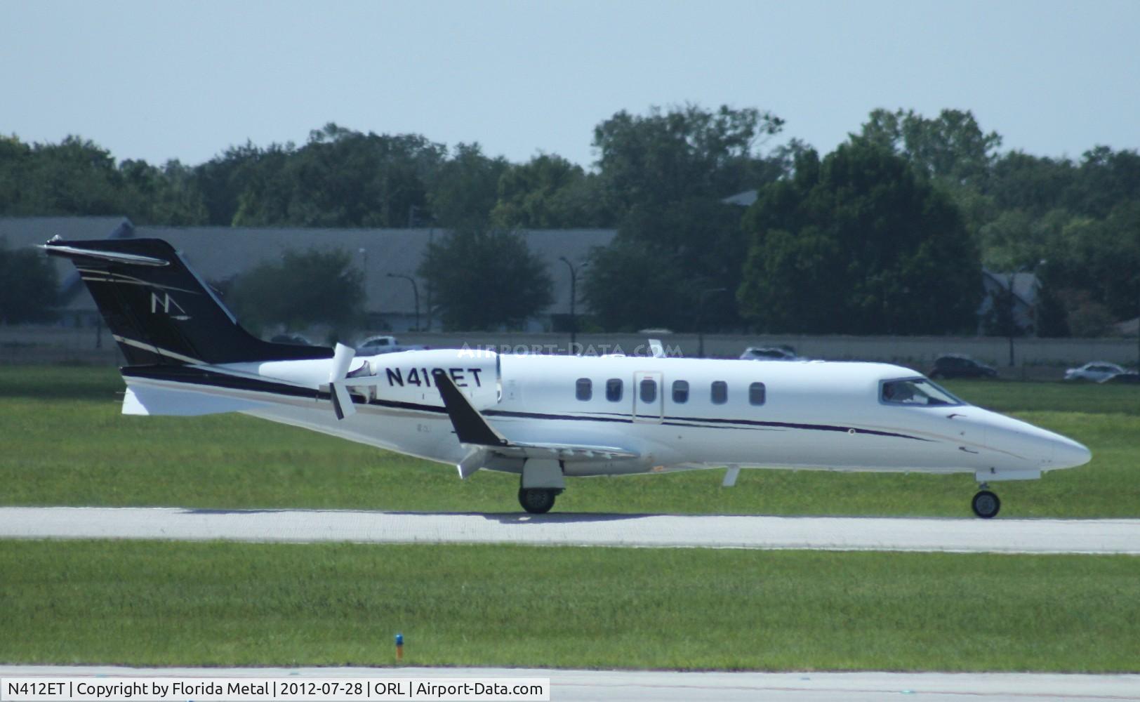 N412ET, Learjet Inc 45 C/N 2083, Lear 40