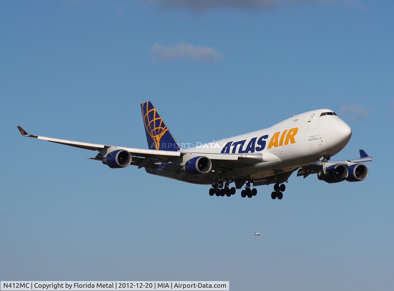 N412MC, 2000 Boeing 747-47UF C/N 30559/1244, Atlas Air 747-400F