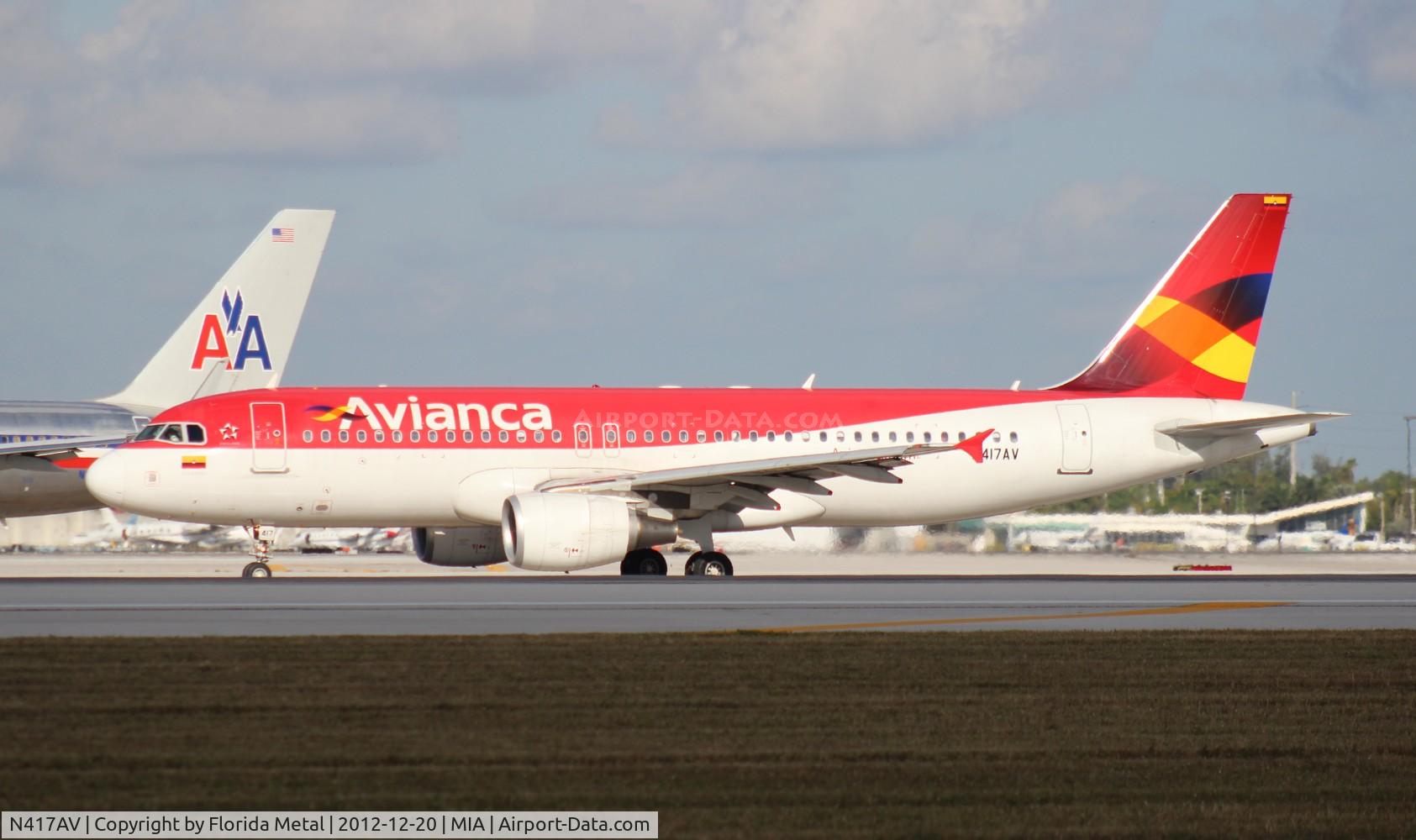 N417AV, 2010 Airbus A320-214 C/N 4175, Avianca A320