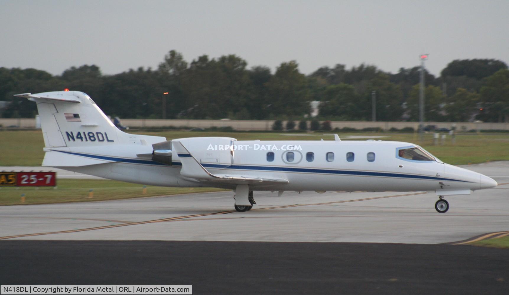 N418DL, 1999 Learjet Inc 31A C/N 181, Lear 31A