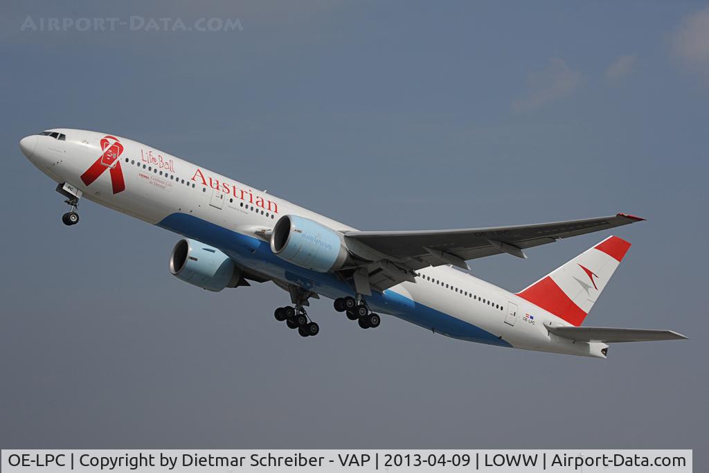 OE-LPC, 2002 Boeing 777-2Z9/ER C/N 29313, Austrian Airlines Boeing 777-200
