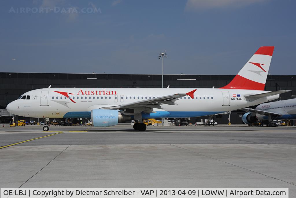 OE-LBJ, 2001 Airbus A320-214 C/N 1553, Austrian Airlines Airbus 320