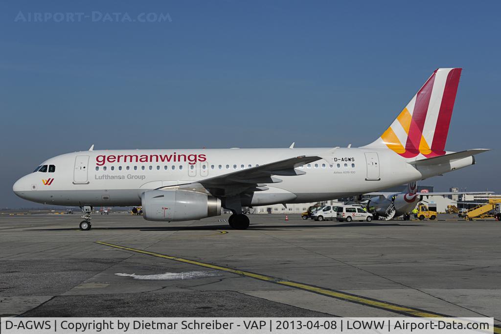 D-AGWS, 2012 Airbus A319-132 C/N 4998, Germanwings Airbus 319