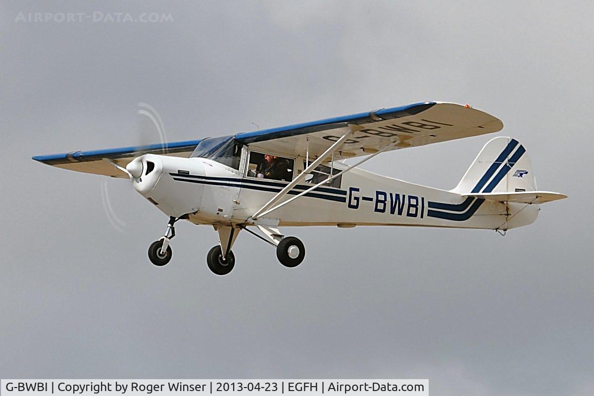 G-BWBI, 1991 Taylorcraft F22A C/N 2207, Resident Taylorcraft F-22A, the only example on the UK register. Previously registered N22UK.