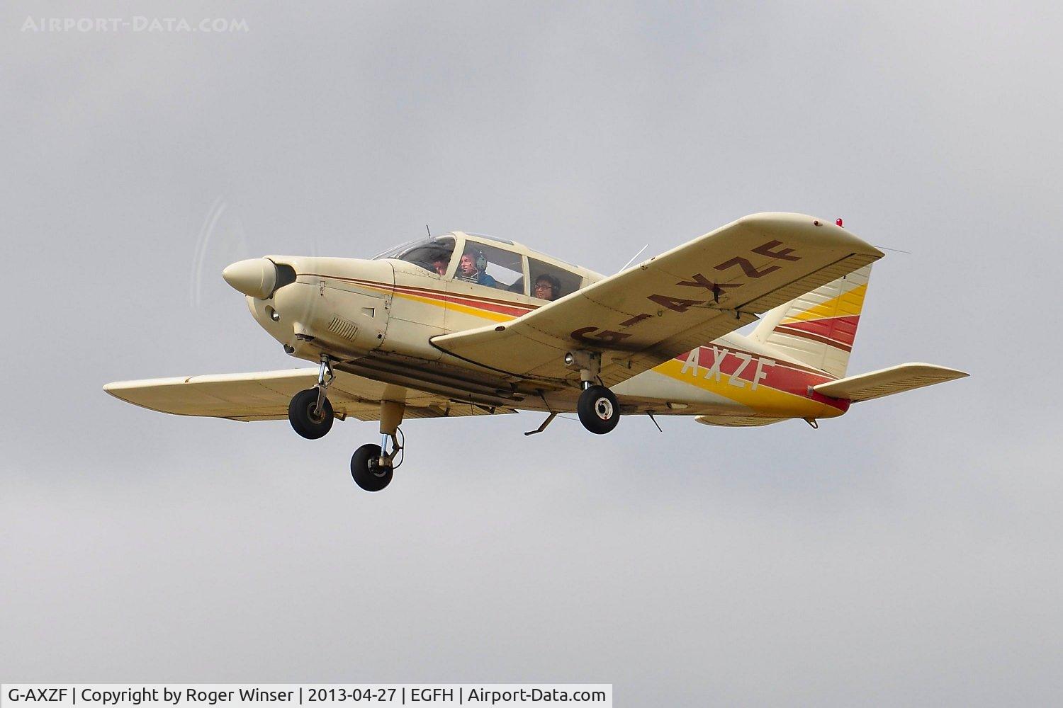 G-AXZF, 1970 Piper PA-28-180 Cherokee E C/N 28-5688, Resident Piper Cherokee operated by Cambrian Flying Club.