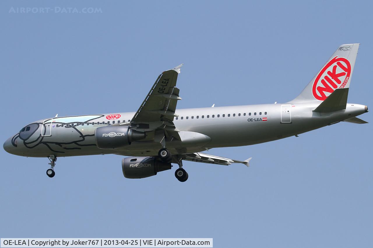 OE-LEA, 2005 Airbus A320-214 C/N 2529, NIKI