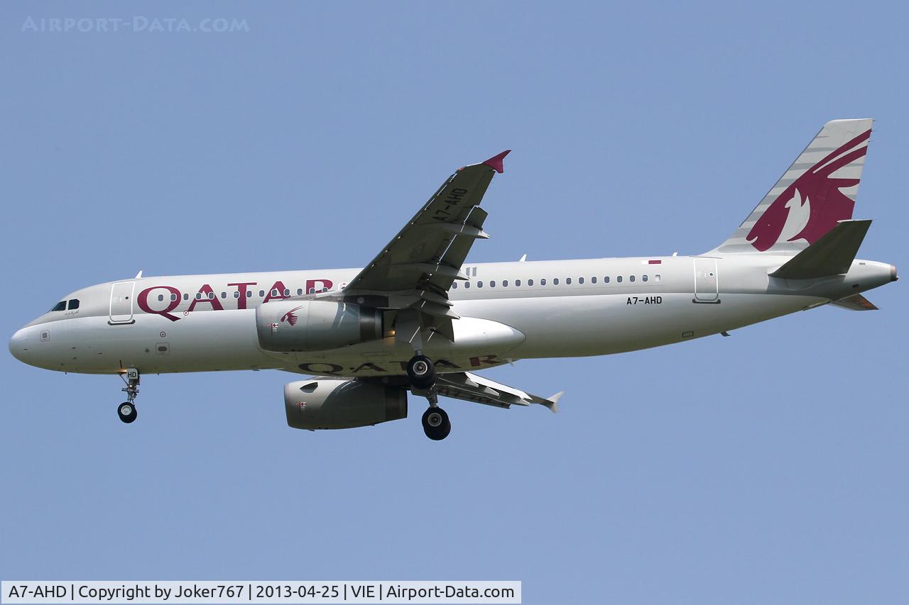 A7-AHD, 2010 Airbus A320-232 C/N 4436, Qatar Airways