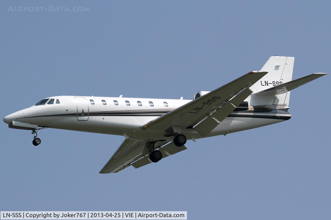 LN-SSS, 2007 Cessna 680 Citation Sovereign C/N 680-0133, Private