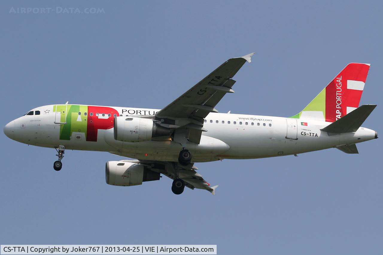 CS-TTA, 1997 Airbus A319-111 C/N 750, TAP - Air Portugal
