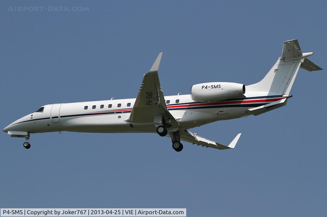 P4-SMS, Embraer EMB-135BJ Legacy C/N 14501123, Private