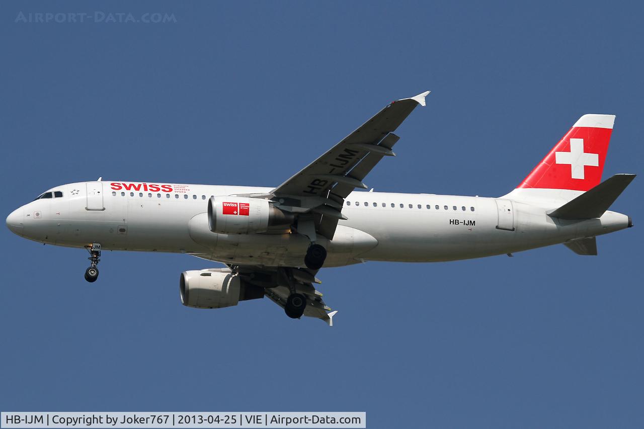 HB-IJM, 1996 Airbus A320-214 C/N 635, Swiss