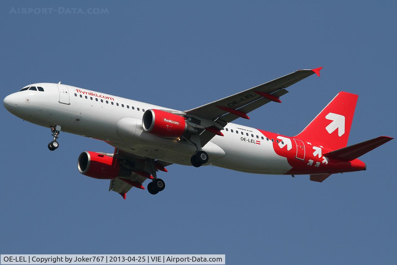 OE-LEL, 2006 Airbus A320-214 C/N 2668, NIKI (ex OLT Express)