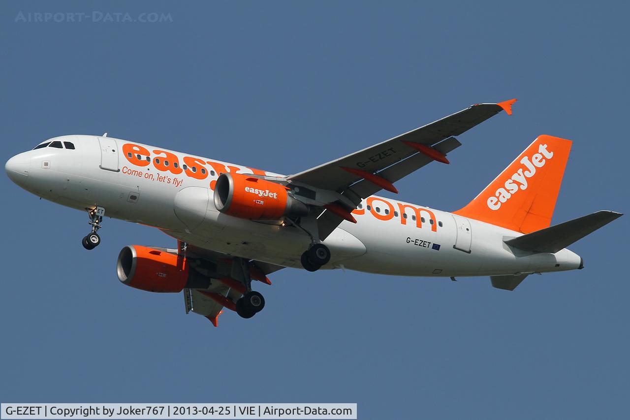 G-EZET, 2004 Airbus A319-111 C/N 2271, Easyjet