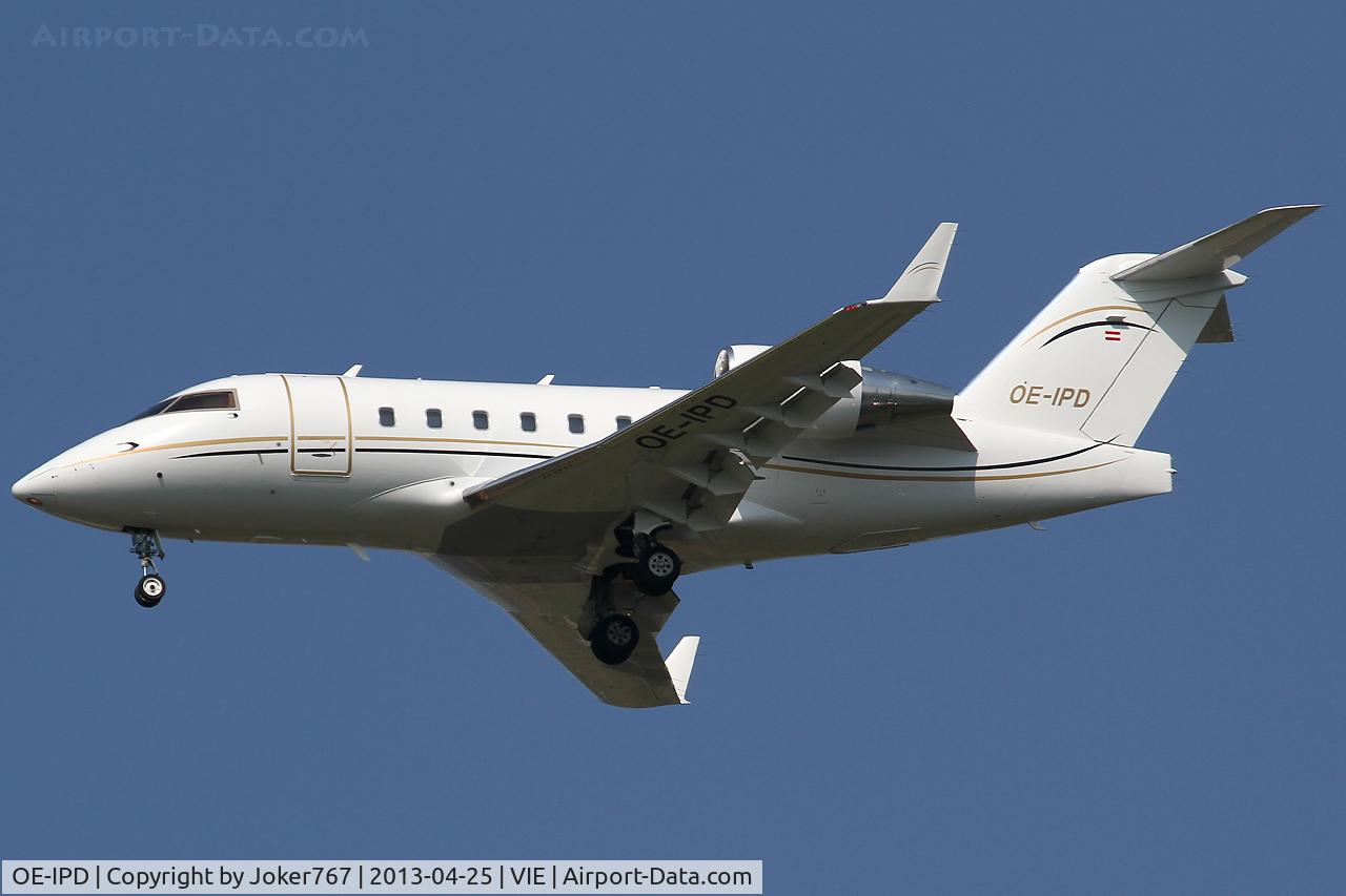 OE-IPD, 2005 Bombardier Challenger 604 (CL-600-2B16) C/N 5608, ABC Bedarfsflug