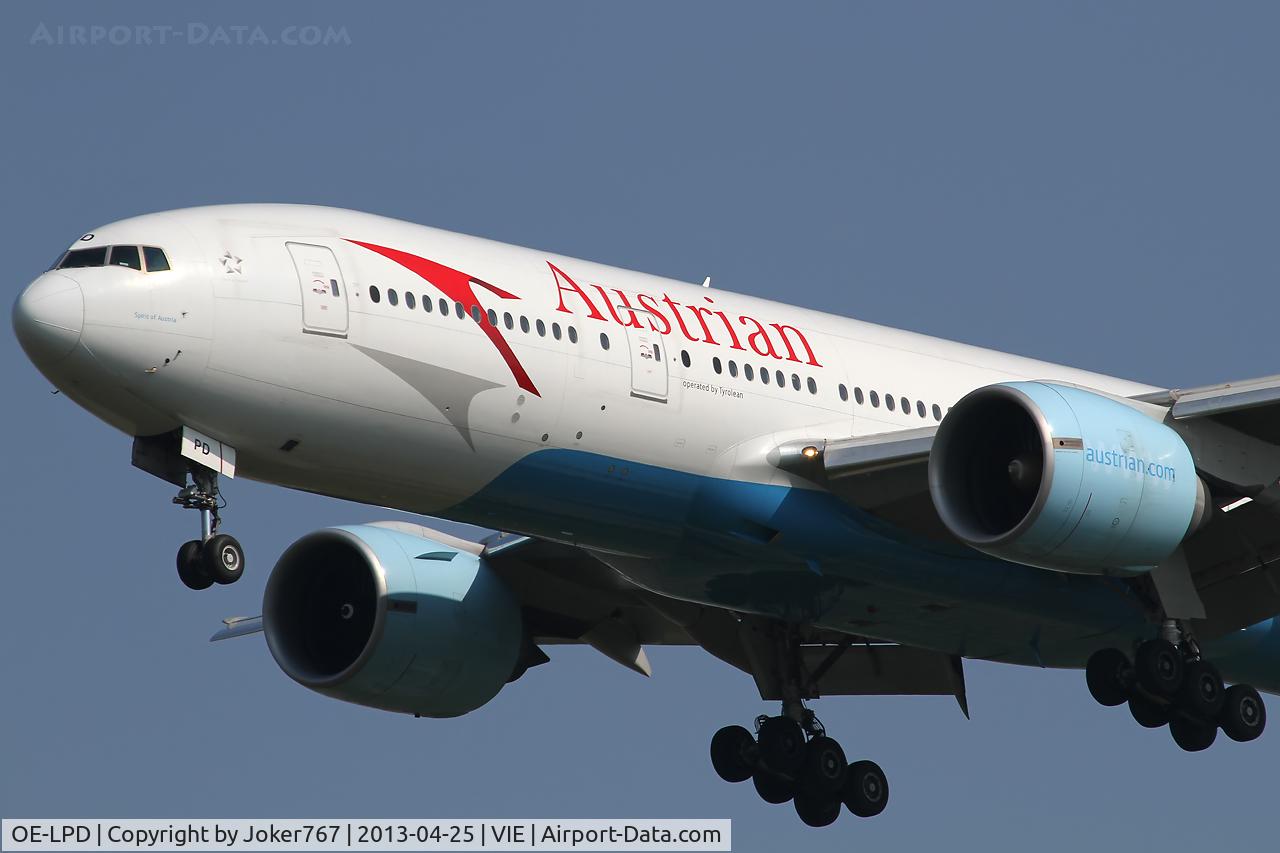 OE-LPD, 2006 Boeing 777-2Z9/ER C/N 35960, Austrian Airlines